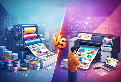  تفاوت چاپ افست و دیجیتال